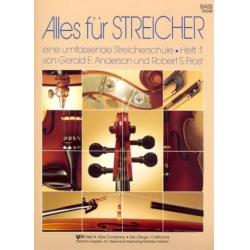 Alles für Streicher Band 1 - (deutsch) - Kontrabass - Gerald Anderson