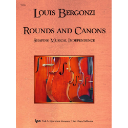 Rounds and Canons - Direktion / Full Score - Louis Bergonzi