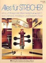 Alles für Streicher Band 1 - (deutsch) - Violine - Gerald Anderson