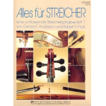 Alles für Streicher Band 1 - (deutsch) - Violine - Gerald Anderson