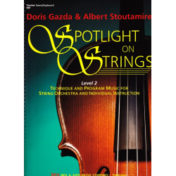Spotlight on Strings Level 2 - Full Score - Doris Gazda