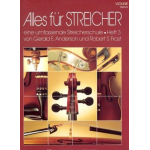 Alles für Streicher Band 3 - (deutsch) - Violine - Gerald Anderson