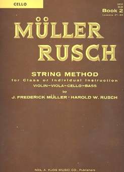 MÜLLER RUSCH - String Method Book 2 : Cello