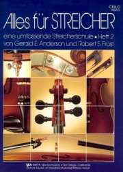Alles für Streicher Band 2 - (deutsch) - Cello - Gerald Anderson