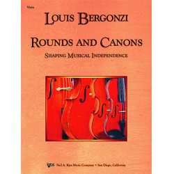 Rounds and Canons - Violine / Violin - Louis Bergonzi