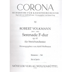 Serenade F-Dur Nr.2 op.63 : für - Robert Volkmann