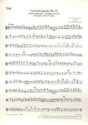 Concerto grosso C-Dur op.3,12 : - Francesco Onofrio Manfredini