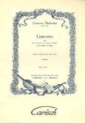 Concerto : per 2 trombe, orchestra - Francesco Onofrio Manfredini