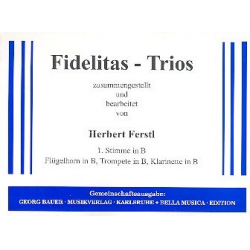 Fidelitas-Trios (1. Stimme in Bb) - Herbert Ferstl