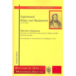 Marche religieuse : für Horn (F/B/Jagdhorn) - Sigismund Ritter von Neukomm