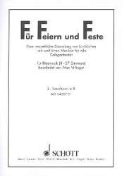 Für Feiern und Feste (20 Tenorhorn 2 in Bb) - Max Villinger