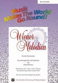 Wiener Melodien 1 - Stimme 4 in Eb und Bb - Bässe (Violinschlüssel)