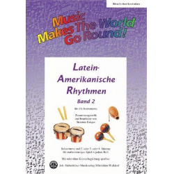 Lateinamerikanische Rhythmen Bd. 2 - Stimme 4 in C hoch und tief - Bässe / E-Bass / Kon - Diverse