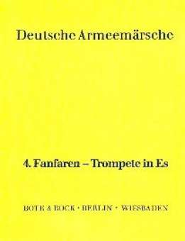 Deutsche Armeemärsche Band 1 und 2 - Fanfarentrompete 4 in Eb