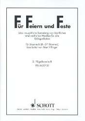 Für Feiern und Feste (09 Flügelhorn 2 in Bb) - Max Villinger