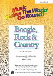 Boogie, Rock & Country - Stimme 4 in Eb und Bb - Bässe (Violinschlüssel)