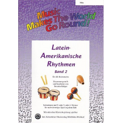 Lateinamerikanische Rhythmen Bd. 2 - Stimme 1+2 in C - Flöte - Diverse