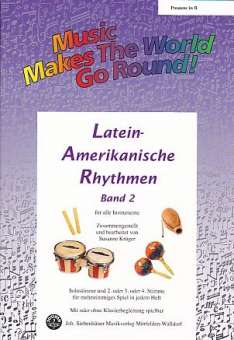 Lateinamerikanische Rhythmen Bd. 2 - Stimme 1+3+4 in Bb - Posaune / Tenorhorn / Bariton