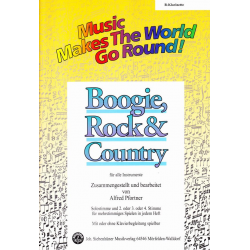 Boogie, Rock & Country - Stimme 1+2+3 in Bb - Klarinette