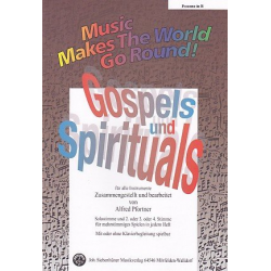 Gospels & Spirituals - Stimme 1+3+4 in Bb - Posaune / Tenorhorn / Bariton - Alfred Pfortner