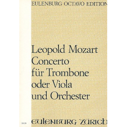 Konzert D-Dur für Posaune oder - Leopold Mozart