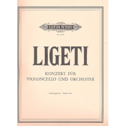 Konzert : für Violoncello - György Ligeti