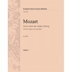 Schon lacht der holde Frühling KV580 : - Wolfgang Amadeus Mozart / Arr. Franz Beyer