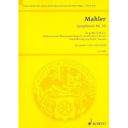Sinfonie Nr.10 op.posth. : - Gustav Mahler
