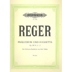 Präludium und Fughetta op.80 : - Max Reger