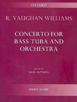 Concerto for bass tuba and orchestra (study score)