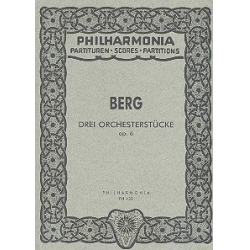 3 Orchesterstücke op.6 - Alban Berg