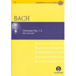 Ouvertüren Nr.1-2 BWV1066-1067 (+CD) : - Johann Sebastian Bach