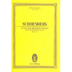 5 Orchesterstücke op.16 in der - Arnold Schönberg