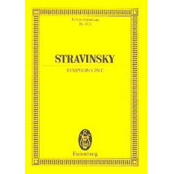 Sinfonie C-Dur : für Orchester - Igor Strawinsky