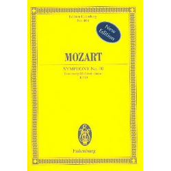 Sinfonie g-Moll Nr.40 KV550 : für Orchester - Wolfgang Amadeus Mozart