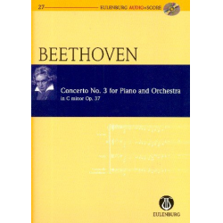 Konzert c-Moll Nr.3 op.37 (+CD) : - Ludwig van Beethoven