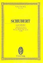 Overtüre in italienischem Stil D-Dur D590 : - Franz Schubert