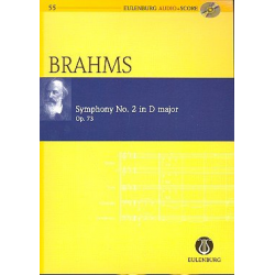 Sinfonie D-Dur Nr.2 op.73 (+CD) : - Johannes Brahms