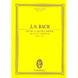 Musikalisches Opfer : für Orchester - Johann Sebastian Bach