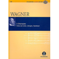 3 Ouvertüren (+CD) : für Orchester - Richard Wagner