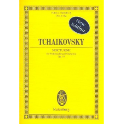 Nocturne op.19 : für Violoncello - Piotr Ilich Tchaikowsky (Pyotr Peter Ilyich Iljitsch Tschaikovsky)