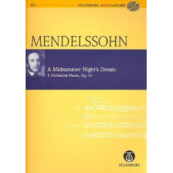 Ein Sommernachtstraum op.61 (+CD) : - Felix Mendelssohn-Bartholdy