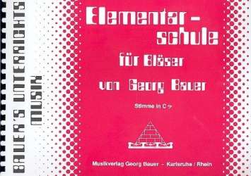 Elementarschule für Bläser - Bässe - Georg Bauer