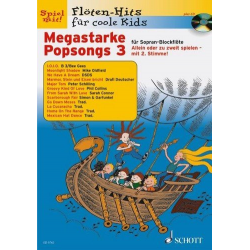 Flöten-Hits für coole Kids - Megastarke Popsongs Band 3