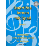 Querflöte lernen mit Spaß Band 1 - Horst Rapp / Arr. Horst Rapp