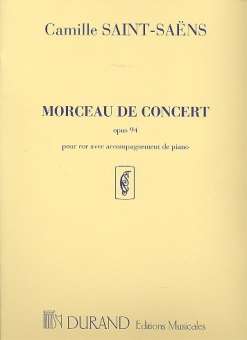 Morceau de Concert op.94 für Horn & Klavier