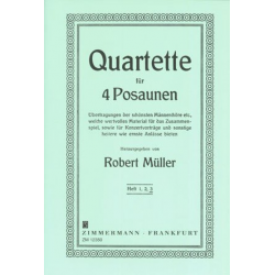 Quartette 3 (für 4 Posaunen) - Robert Müller