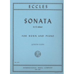 Sonate g-moll - Horn - Henry Eccles