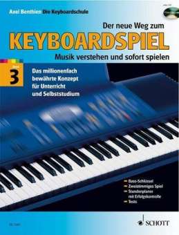 Der neue Weg zum Keyboardspiel - Band 3 + CD
