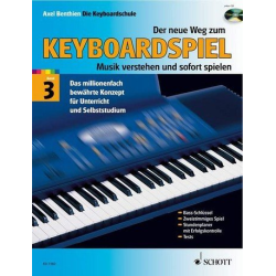 Der neue Weg zum Keyboardspiel - Band 3 + CD - Axel Benthien